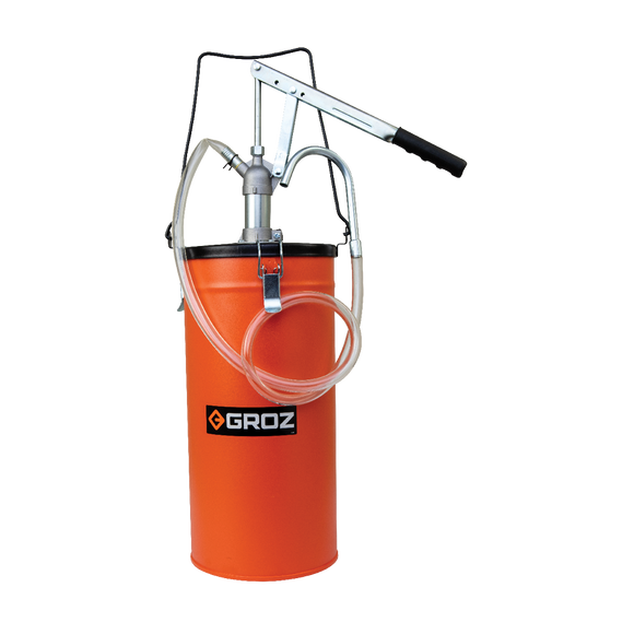 Groz Pump Oil Lube Dispenser Bucket GRO2164 in Tools