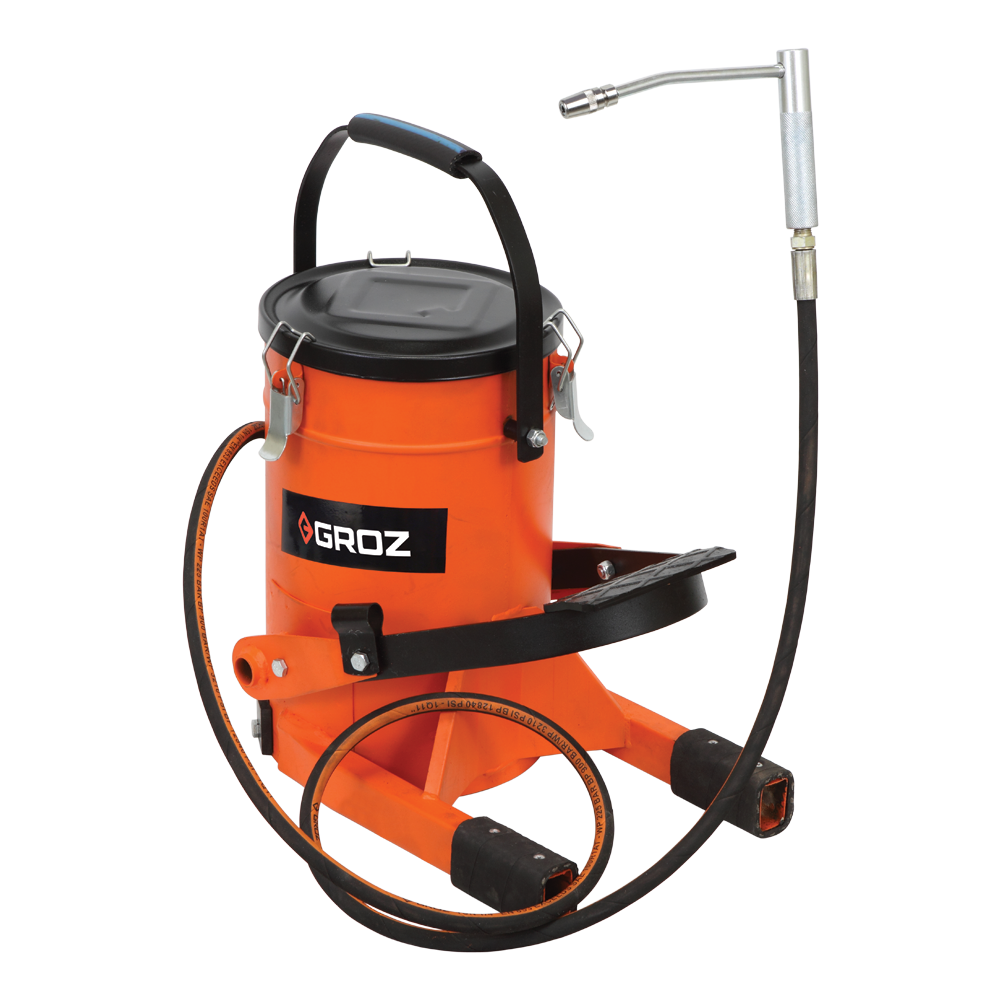 Groz Grease Pump Foot 10Kg GRO2137 in Tools