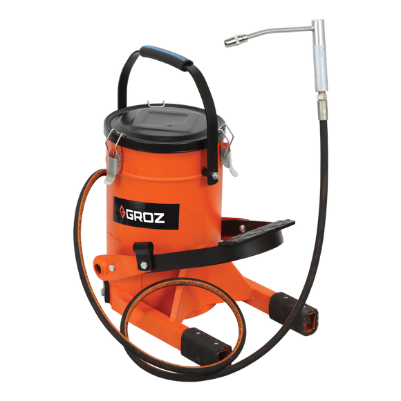 Groz Grease Pump Foot 10Kg GRO2137 in Tools