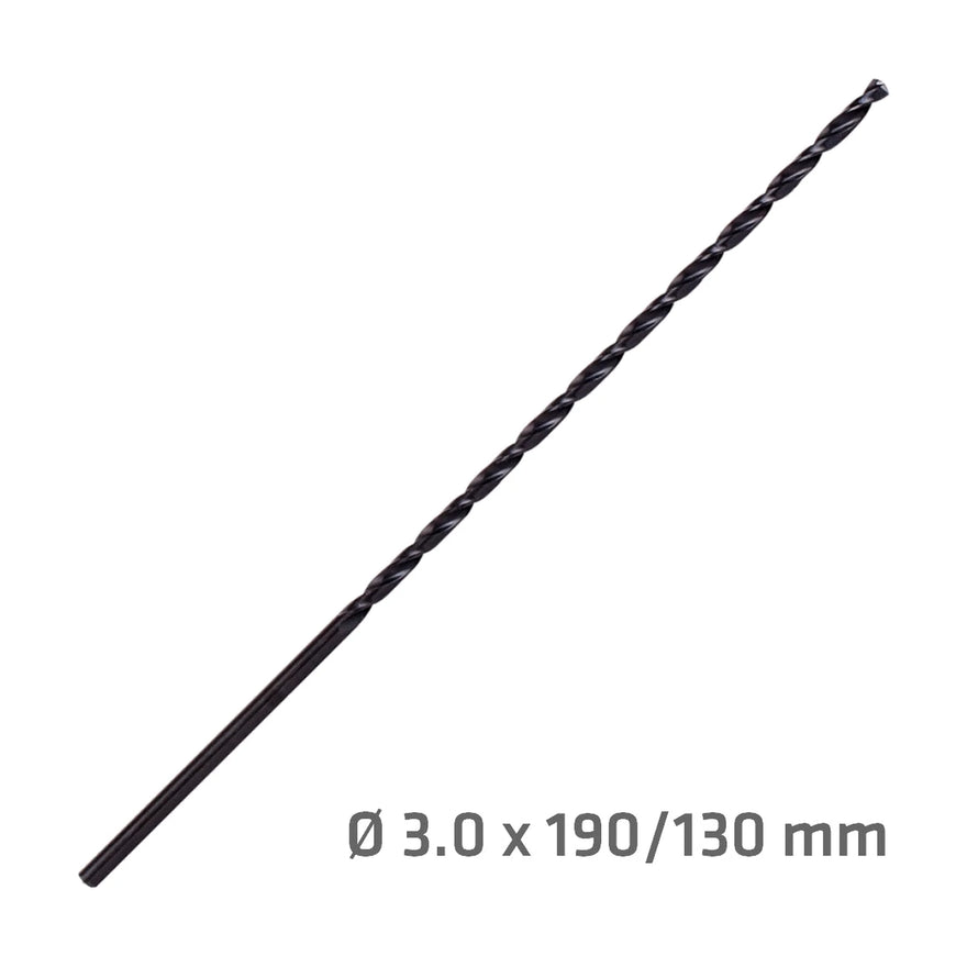 Alpen HSS Drill Bit 3mm 190 X 130 Extra Long - image 01