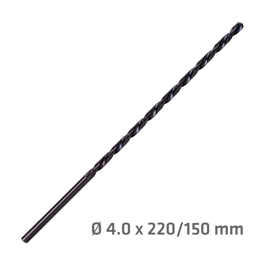 Alpen HSS Drill Bit 4mm 220 X 150 Extra Long - image 01