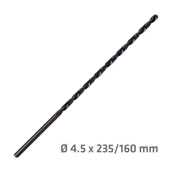 Alpen HSS Drill Bit 4.5mm 235 X 160 Extra Long - image 01