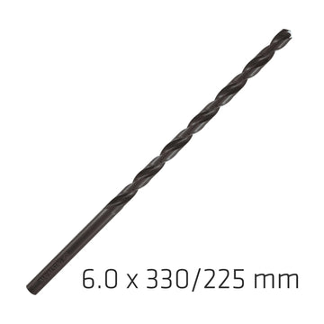 Alpen HSS Drill Bit 6mm 330X225mm Extra Long - image 01