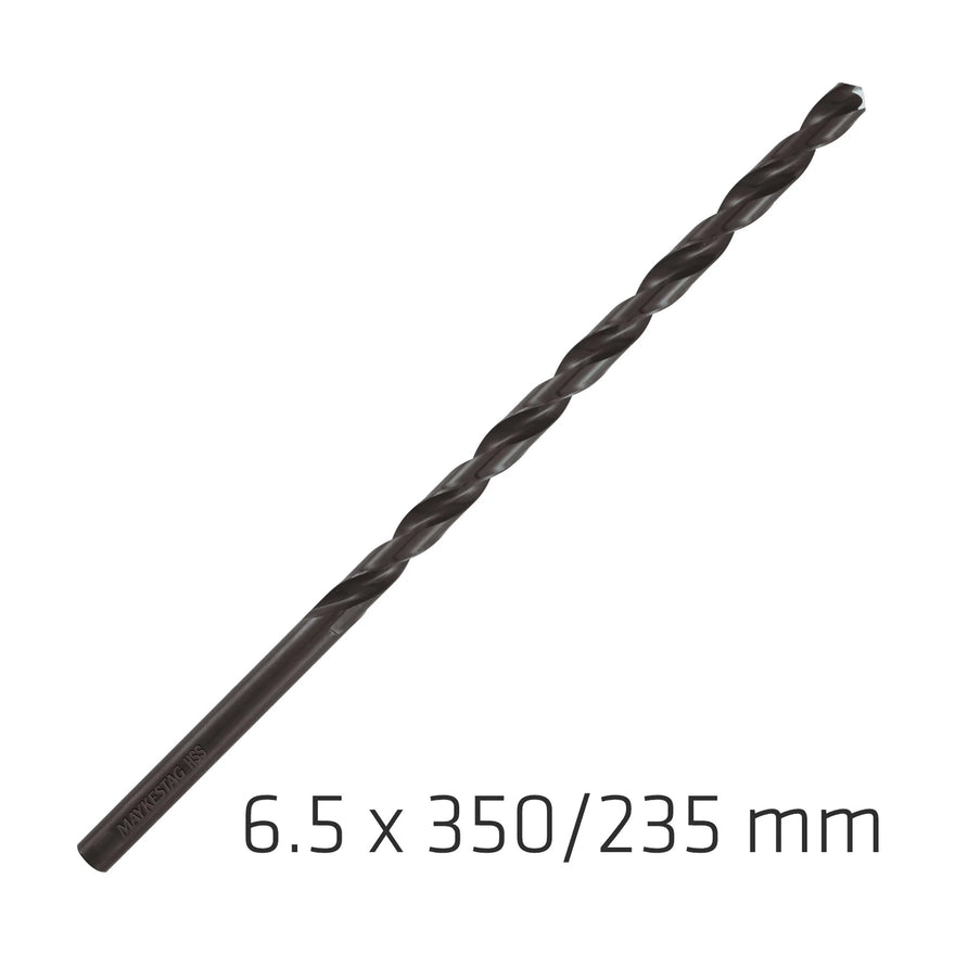 Alpen HSS Drill Bit 6.5mm 350X235mm Extra Long - image 01