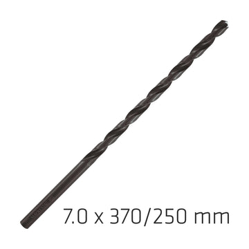 Alpen HSS Drill Bit 7mm 370X250mm Extra Long - image 01