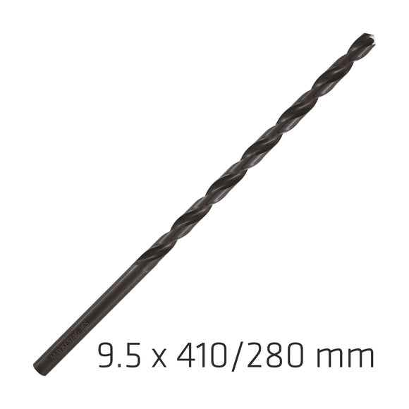 Alpen HSS Drill Bit 9.5mm 410X280mm Extra Long - image 01