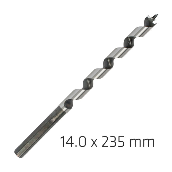 Alpen Wood Auger Drill Bit 14 X 235mm - image 01