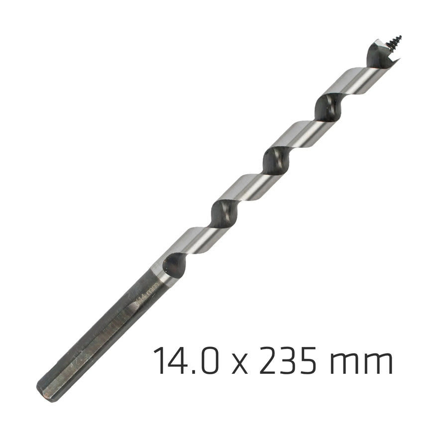 Alpen Wood Auger Drill Bit 14 X 235mm - image 01