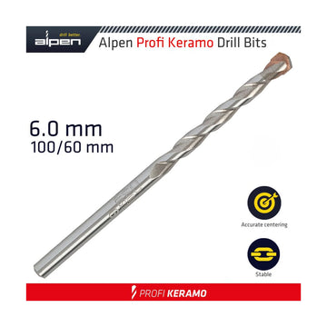 Alpen Profi Keramo Tile Ceramic Marble Bit 6mm - image 01