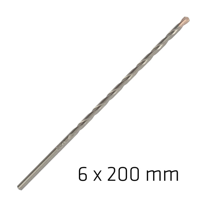Alpen Masonry Bit Long Life 6 X 200mm - image 01