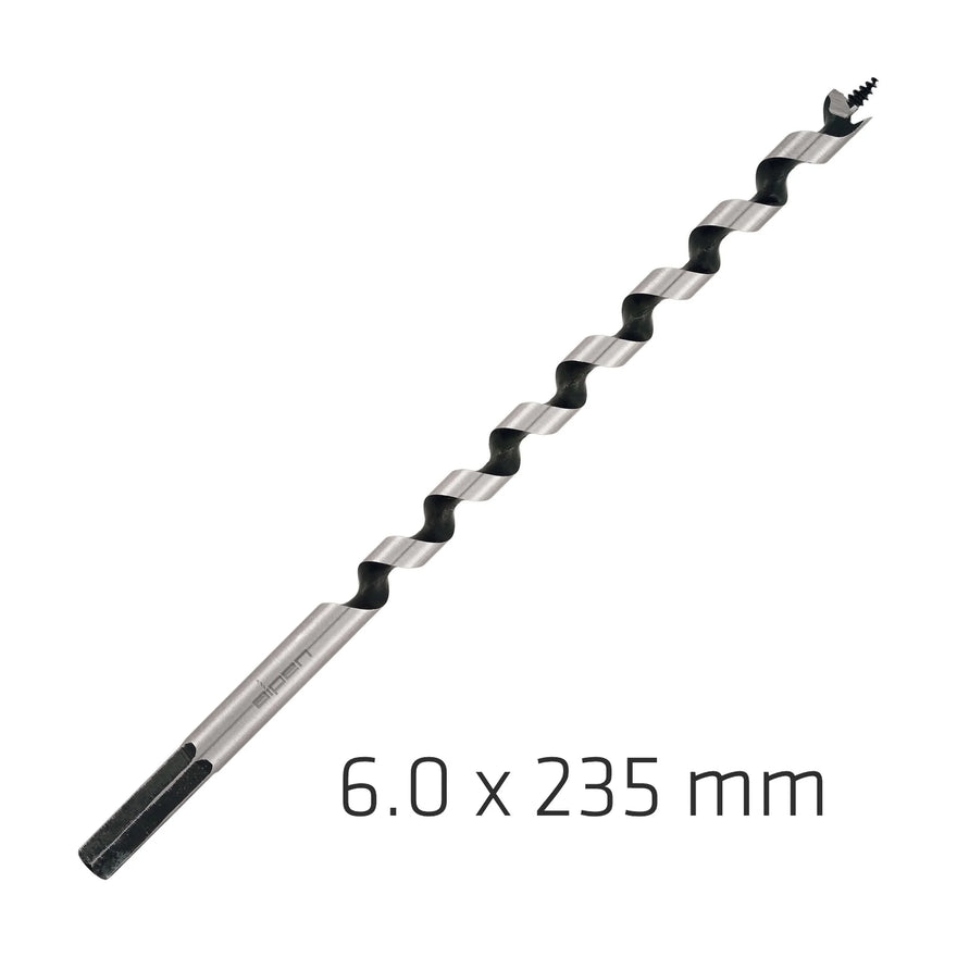 Alpen Wood Auger Drill Bit 6 X 235mm - image 01