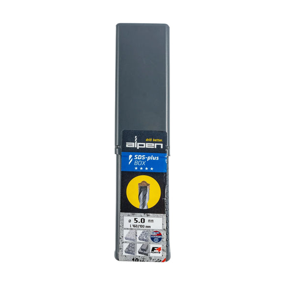 Alpen SDS Plus Hammer F4 160 X 100 5mm Bulk - image 01