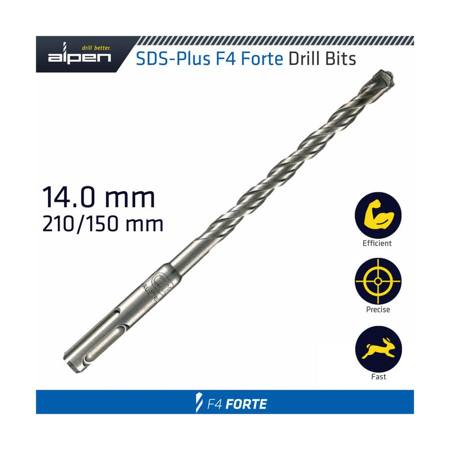 Alpen SDS Plus Bit 210 X150mm14mm Bulk - image 01
