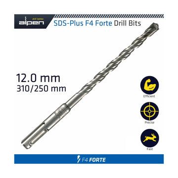 Alpen SDS Plus Bit 310 X 250mm 12mm Bulk - image 01