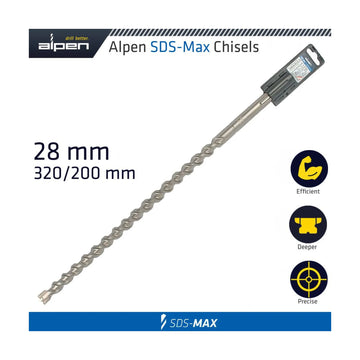Alpen SDS Max Drill Bit 320X200 28mm - image 01