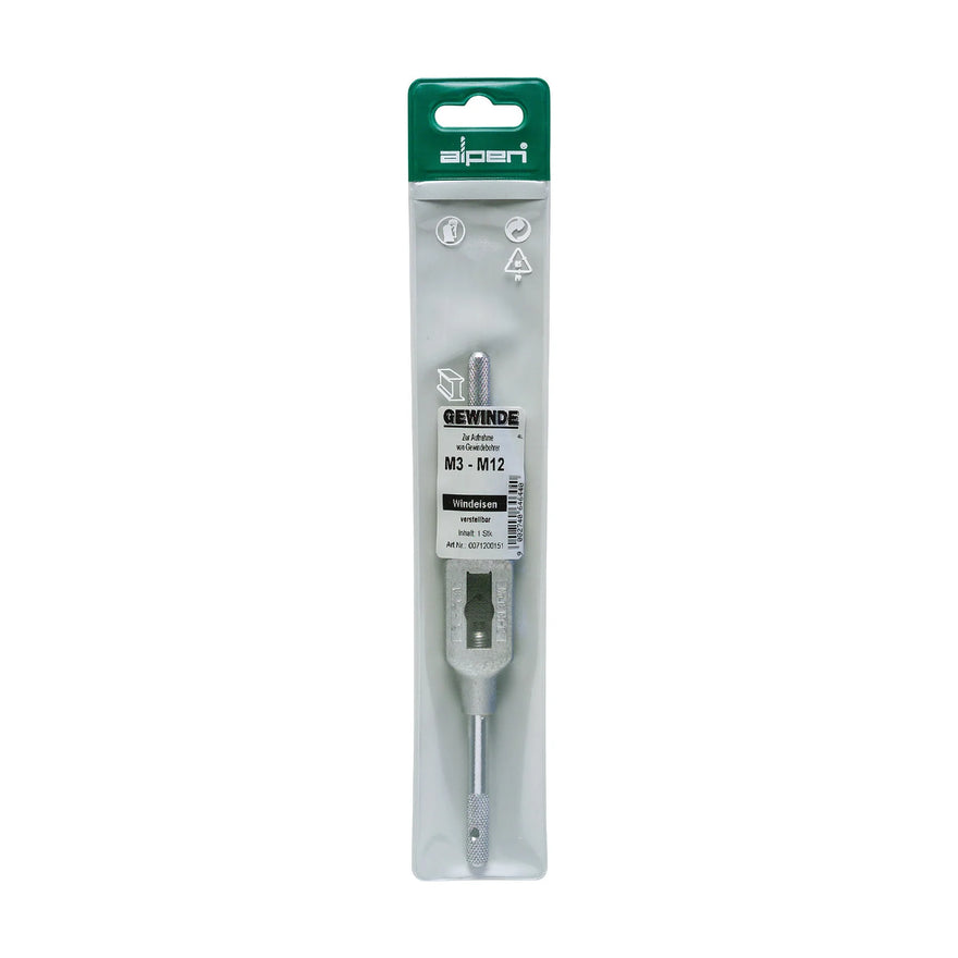 Alpen Tap Wrench M3-12 In Pouch - image 01