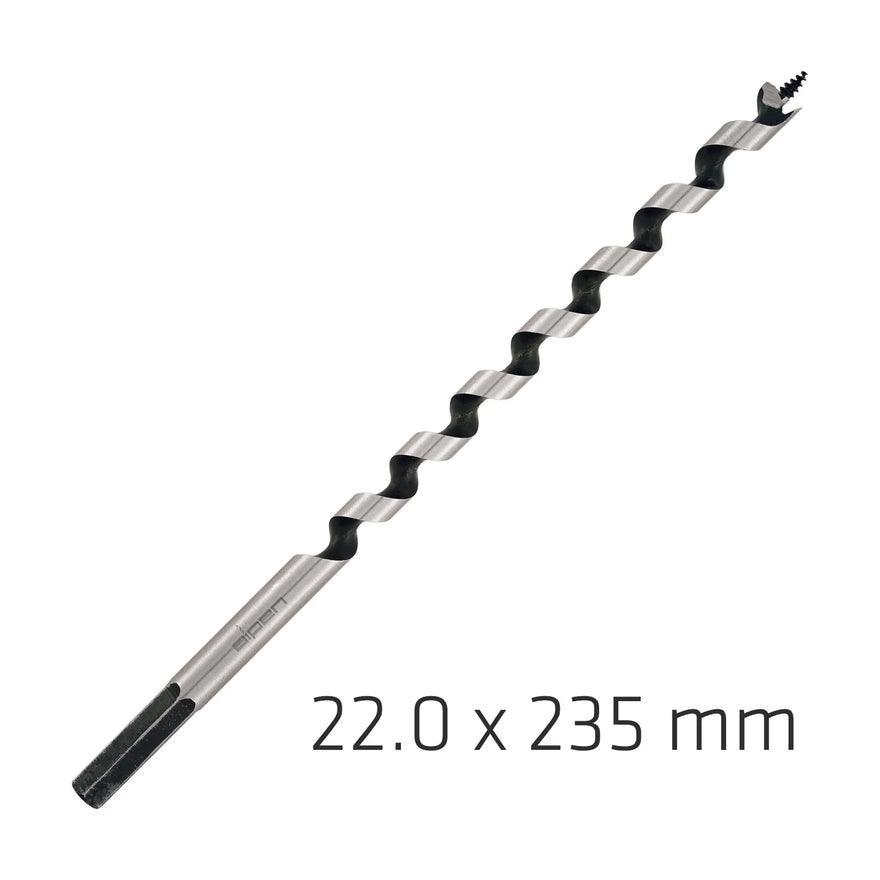 Alpen Wood Auger Drill Bit 22 X 235mm - image 01