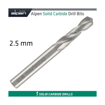 Alpen Solid Carbide Drill Bit 2.5 - image 01