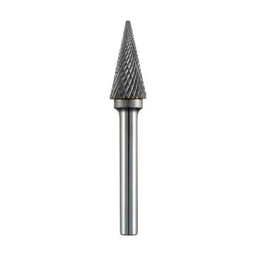 Alpen TC Rotary Burr 12mm Conical Pointed Nose For Hard Metals - image 01