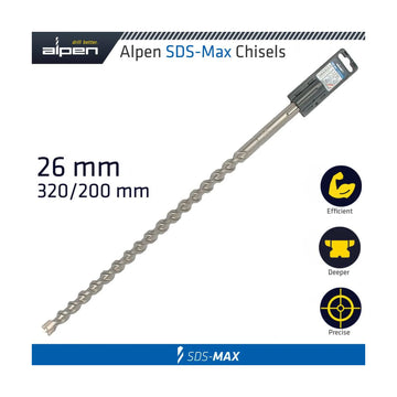 Alpen SDS Max Drill Bit 320X200 26mm - image 01