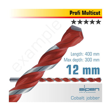 Alpen Profi Multicut Drill Bit  400 X 12mm - image 01