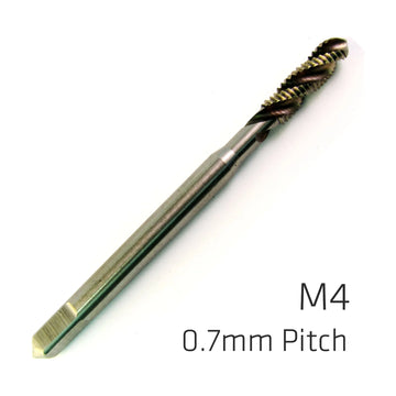 Alpen Machine Tap Cobalt 4mm Spiral Fluted In Pouch 0.7mm Pitch - image 01