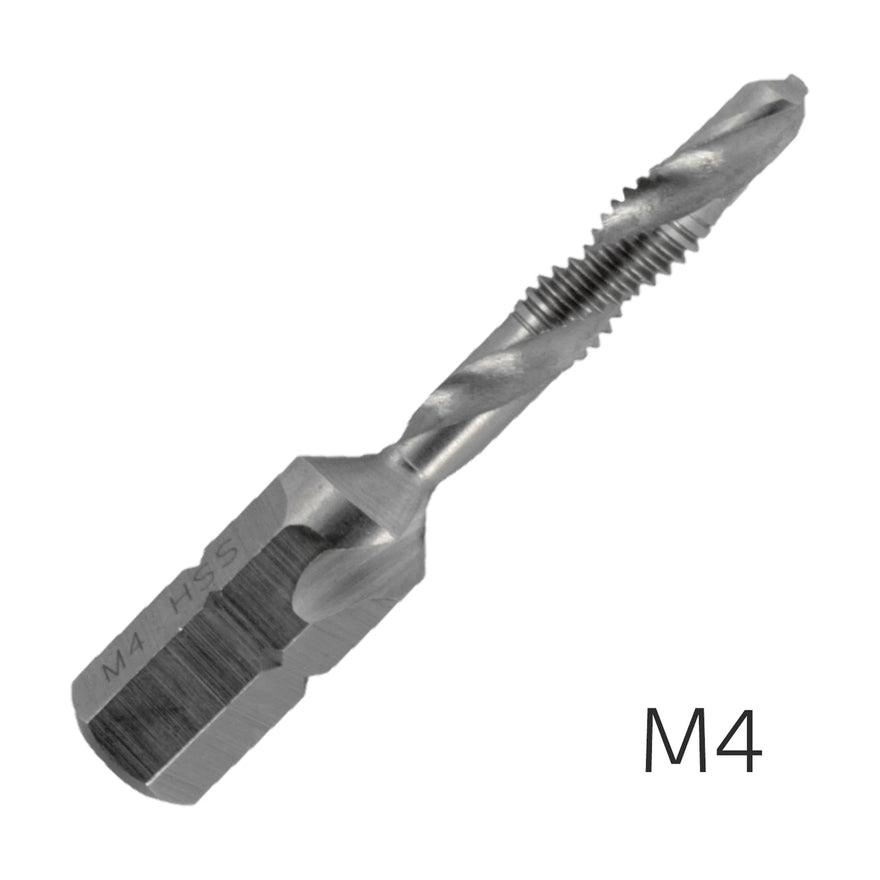 Alpen Combination Tap Plw M4 1/4' Shank - image 01