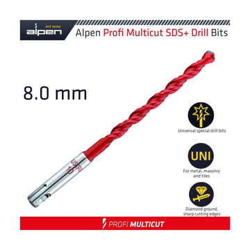 Alpen Profi Multicut SDS Drill Bit 8 X 110mm - image 01