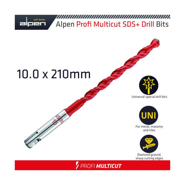 Alpen Profi Multicut SDS Drill Bit 10 X 210mm - image 01