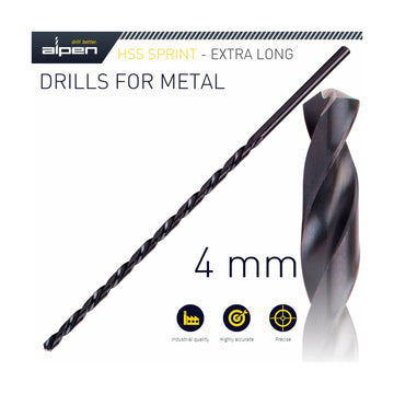 Alpen HSS Super Drill Bit 4mm 175 X 120 - image 01