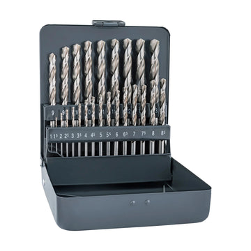 Alpen Pro Km25 HSS-G 1 -13 X 0.5mm Metal Case 135 Split Pnt Set 25 Pcs - image 01