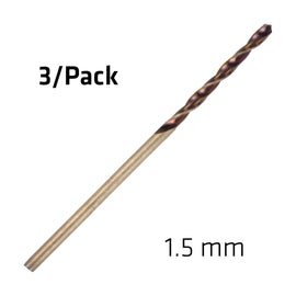 Alpen HSS Sprint Master  1.5mm X3 Sleeved Din338 Alpen Drill Bit - image 01