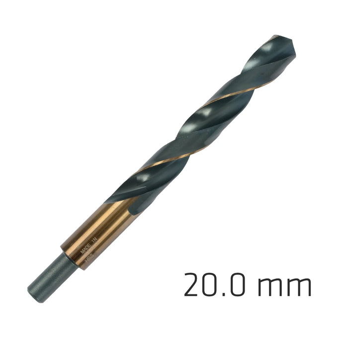 Alpen HSS Sprint Master 20.0mm Red Shank 12.5mm X1 Sleeved Din338 Alpen Dril - image 01