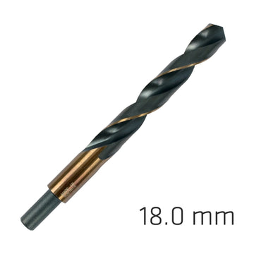 Alpen HSS Sprint Master 18.0mm Red Shank 12.5mm X1 Sleeved Din338 Alpen Dril - image 01