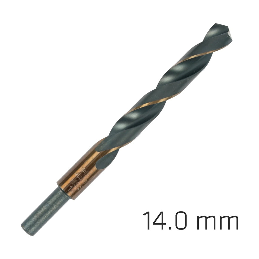Alpen HSS Sprint Master 14.0mm Red Shank 9.5mm X1 Sleeved Din338 Alpen Drill - image 01