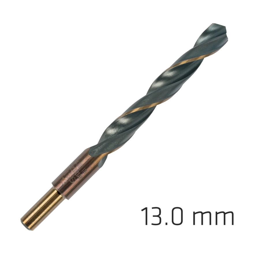 Alpen HSS Sprint Master 13.0mm Red Shank 9.5mm X1 Sleeved Din338 Alpen Drill - image 01