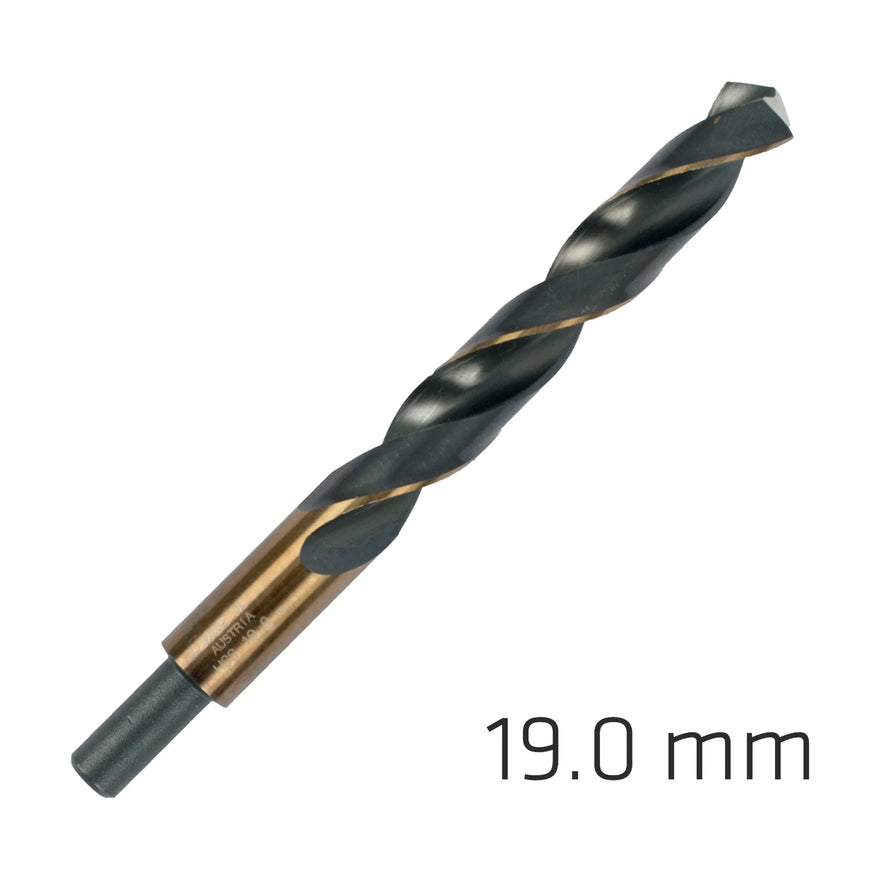 Alpen HSS Sprint Master 19.0mm Red Shank 12.5mm X1 Sleeved Din338 Alpen Dril - image 01