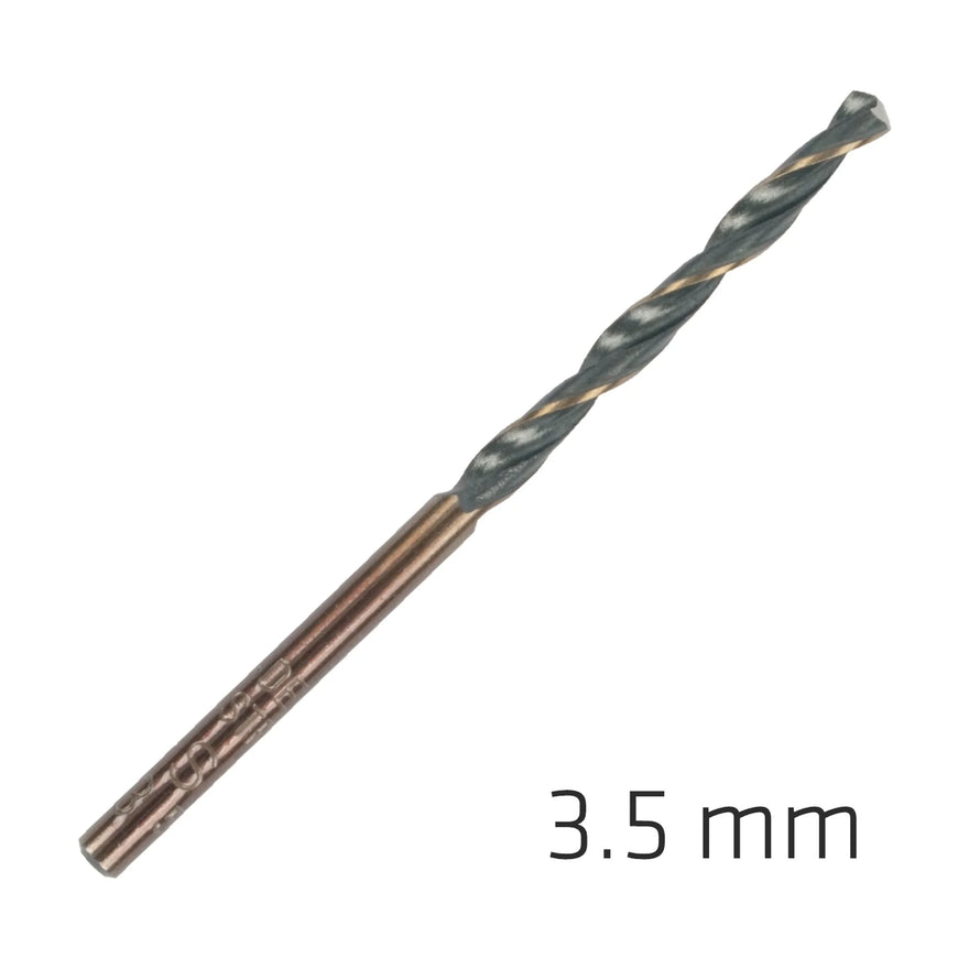 Alpen HSS Sprint Master 3.5mm 10-Pack Hang Tag Din 338 Alpen Drill Bits - image 01