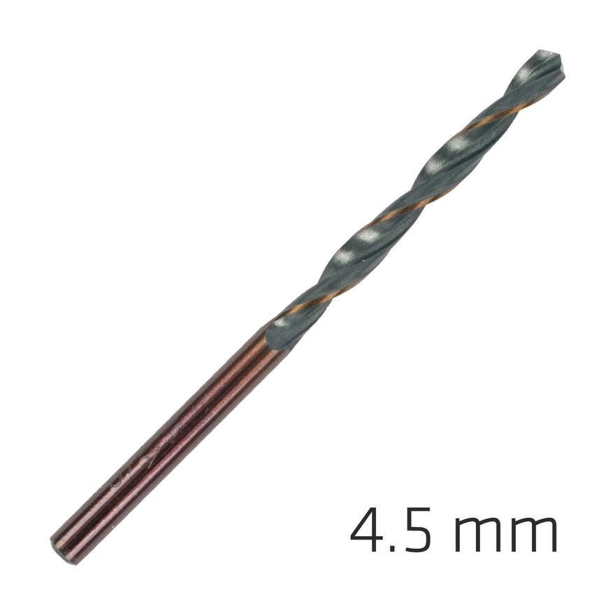 Alpen HSS Sprint Master 4.5mm 10-Pack Hang Tag Din 338 Alpen Drill Bits - image 01