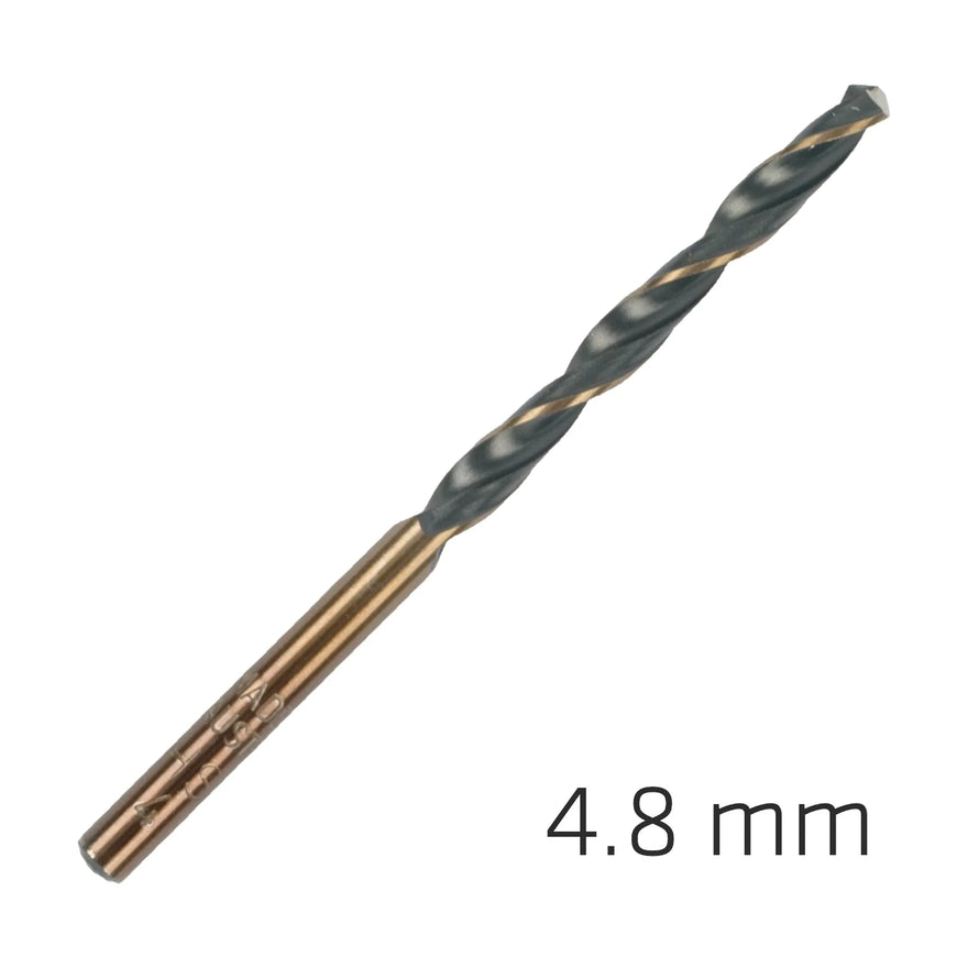 Alpen HSS Sprint Master 4.8mm 10-Pack Hang Tag Din 338 Alpen Drill Bits - image 01
