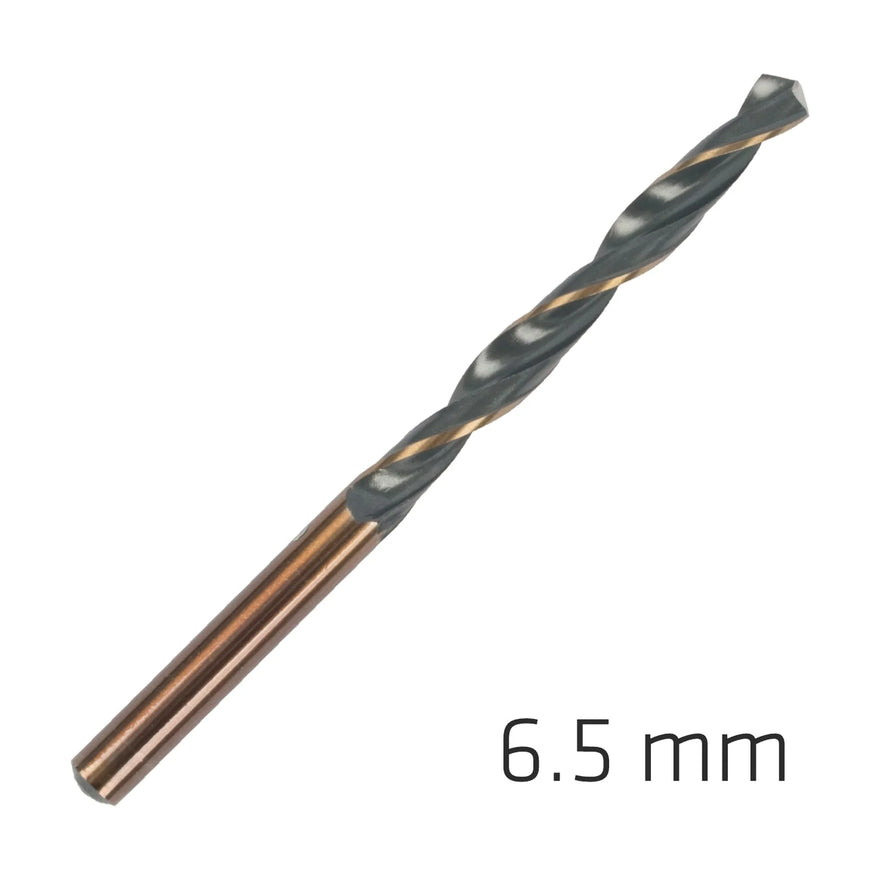Alpen HSS Sprint Master 6.5mm 10-Pack Hang Tag Din 338 Alpen Drill Bits - image 01