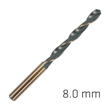 Alpen HSS Sprint Master 8.0mm 10-Pack Hang Tag Din 338 Alpen Drill Bits - image 01