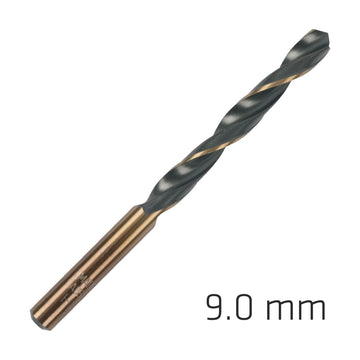 Alpen HSS Sprint Master 9.0mm 10-Pack Hang Tag Din 338 Alpen Drill Bits - image 01