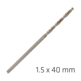 Alpen Pro HSS 1.5mm Drill Din 338 Rn 135 Split Point Plastic Wallet  ( - image 01