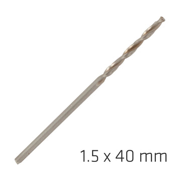 Alpen Pro HSS 1.5mm Drill Din 338 Rn 135 Split Point Plastic Wallet  ( - image 01