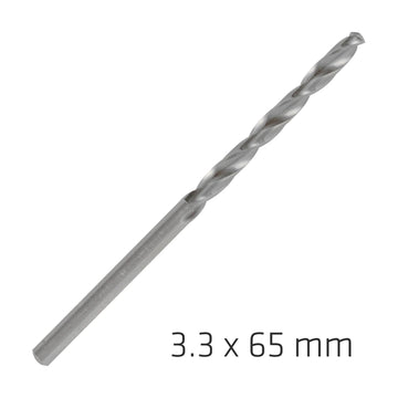 Alpen Pro HSS 3.3mm Drill Din 338 Rn 135 Split Point Plastic Wallet  ( - image 01