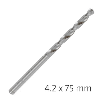 Alpen Pro HSS 4.2mm Drill Din 338 Rn 135 Split Point Plastic Wallet  ( - image 01