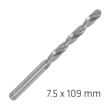 Alpen Pro HSS 7.5mm Drill Din 338 Rn 135 Split Point Plastic Wallet - image 01