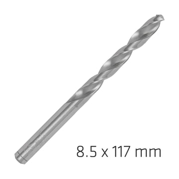 Alpen Pro HSS 8.5mm Drill Din 338 Rn 135 Split Point Plastic Wallet - image 01