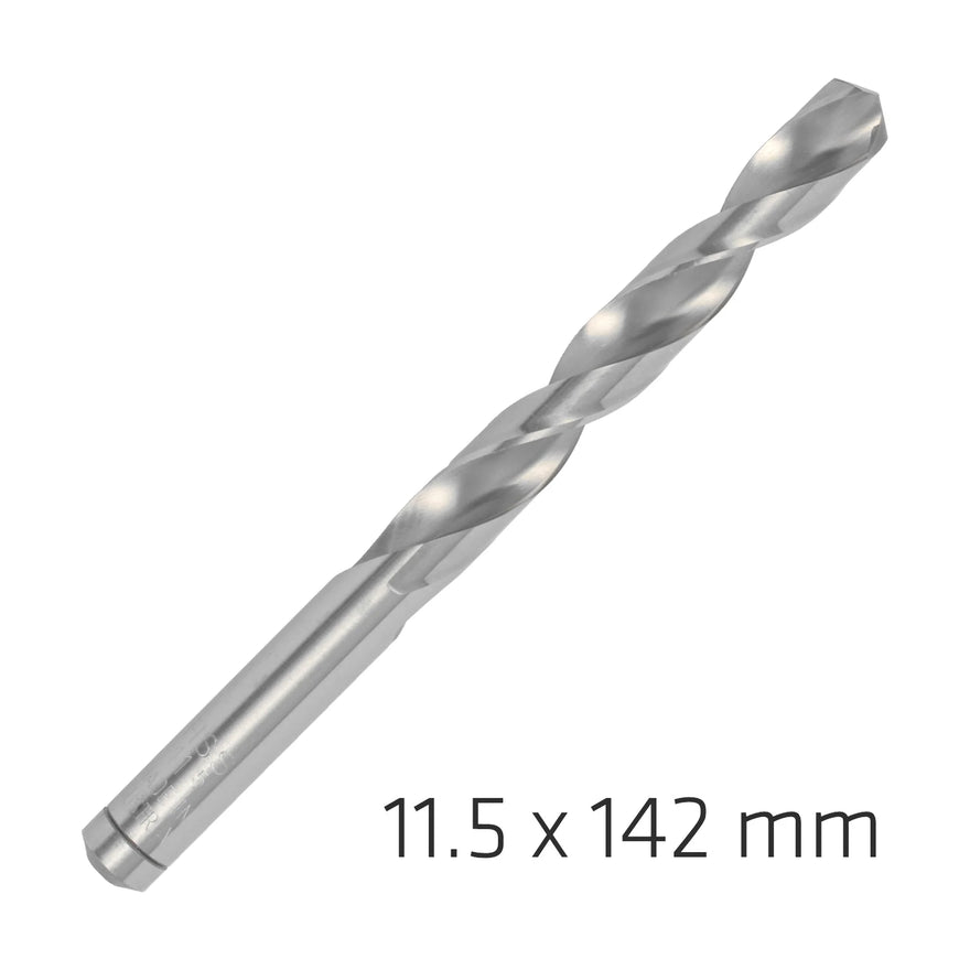 Alpen Pro HSS 11.5mm Drill Din 338 Rn 135 Split Point Plastic Wallet - image 01